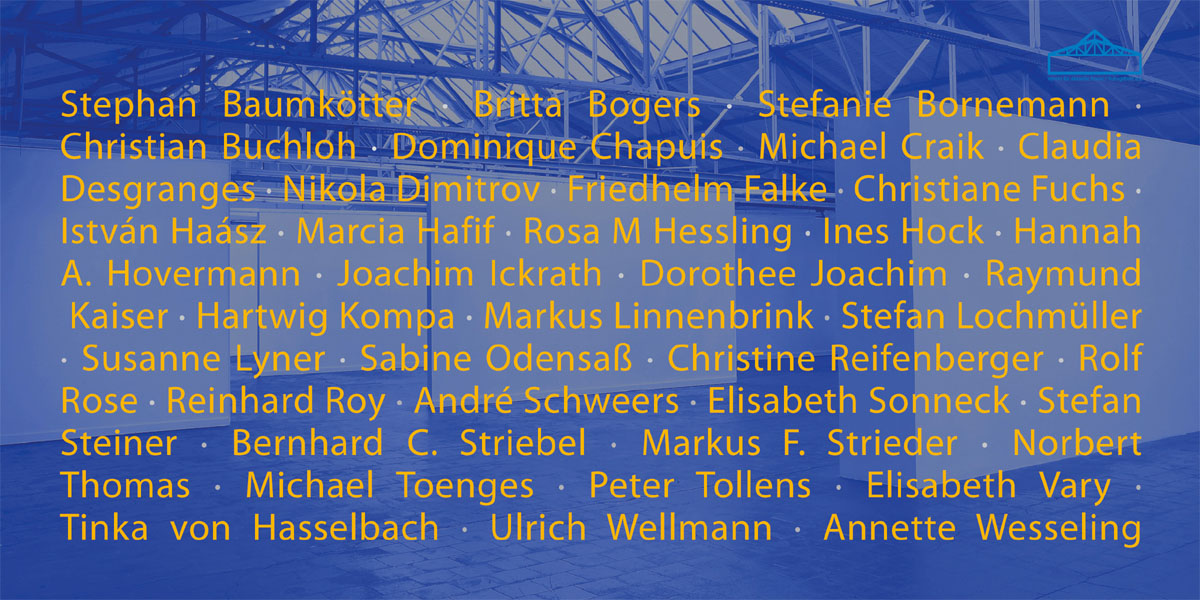 Papier  Farbe  Malerei, Ausstellung im Verein fr aktuelle Kunst/Ruhrgebiet e.V., Oberhausen